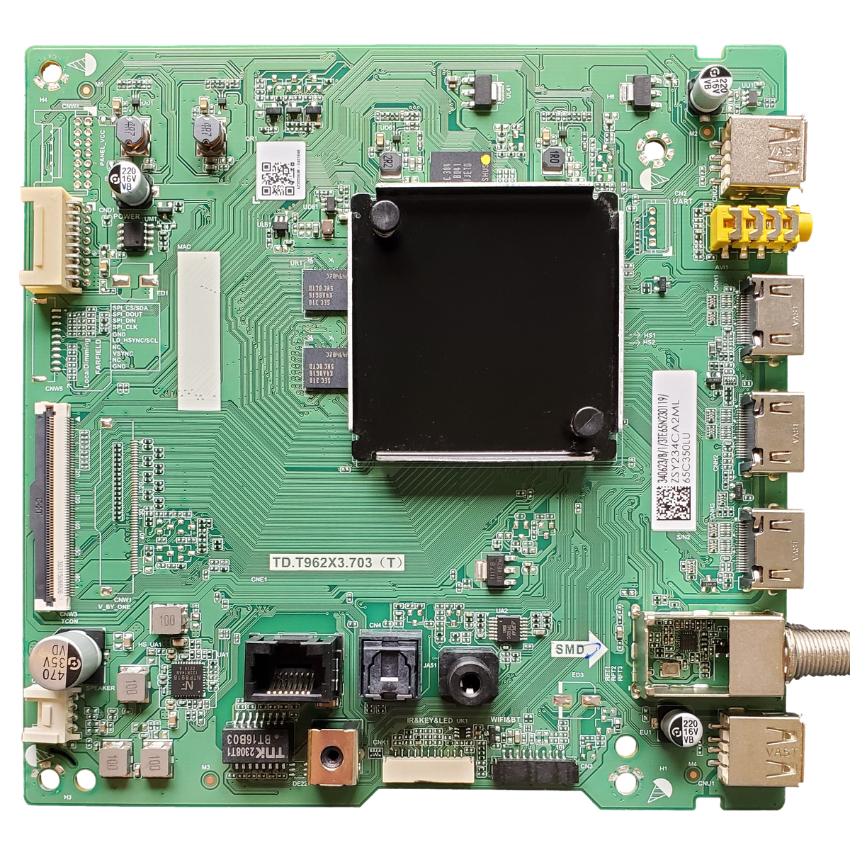 340623 Toshiba Main Board, TD.T962X3.703(T), 65C350LU – TV Parts Today