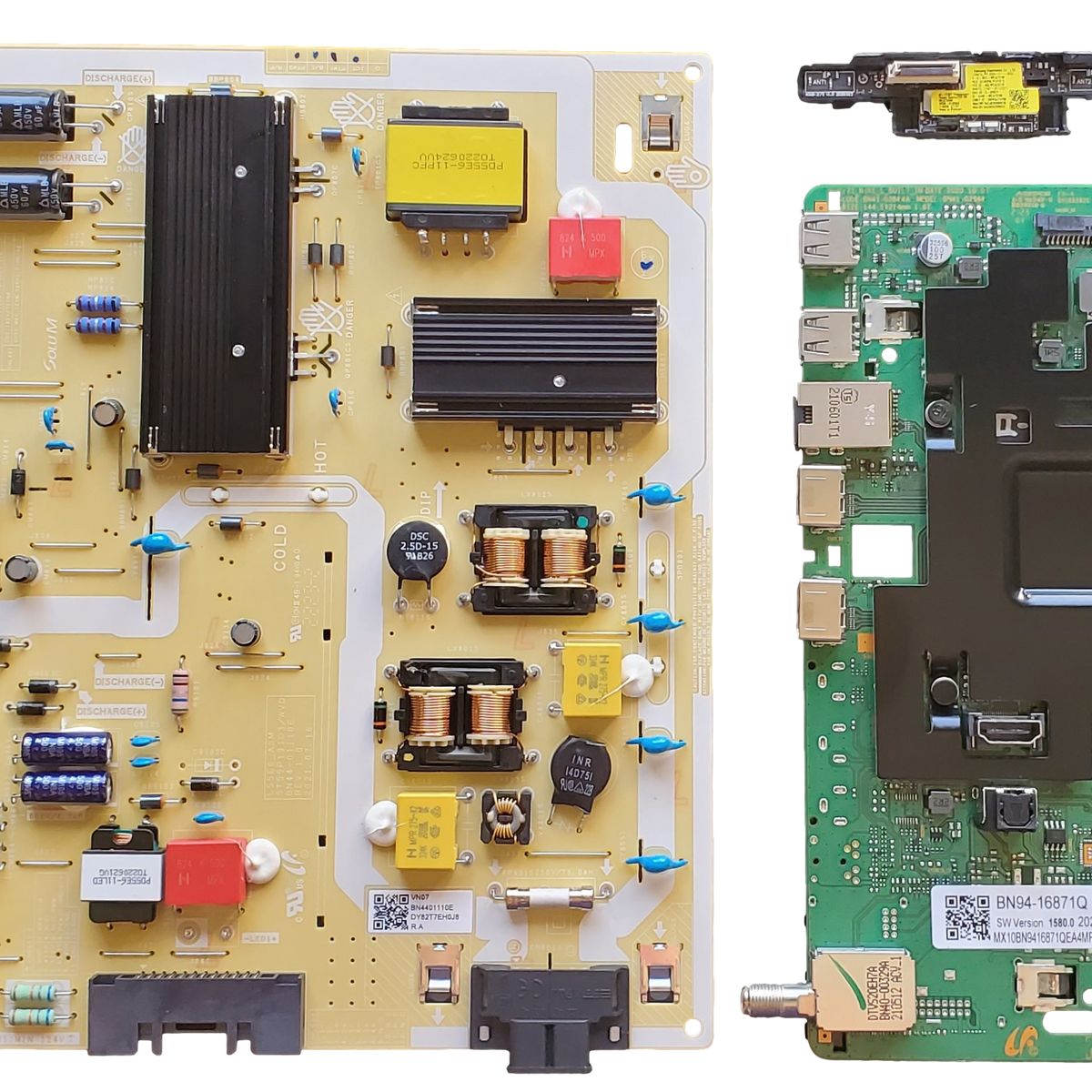 UN55AU8000BXZA Samsung TV Repair Parts Kit, BN9416871Q Main Board, BN