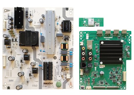 M65Q6-J09 Vizio TV Repair Parts Kit, 6M03A0005M00J Main Board, 6M04B0004U000 Power Supply, 6M01B00013000 Wifi, M65Q6-J09