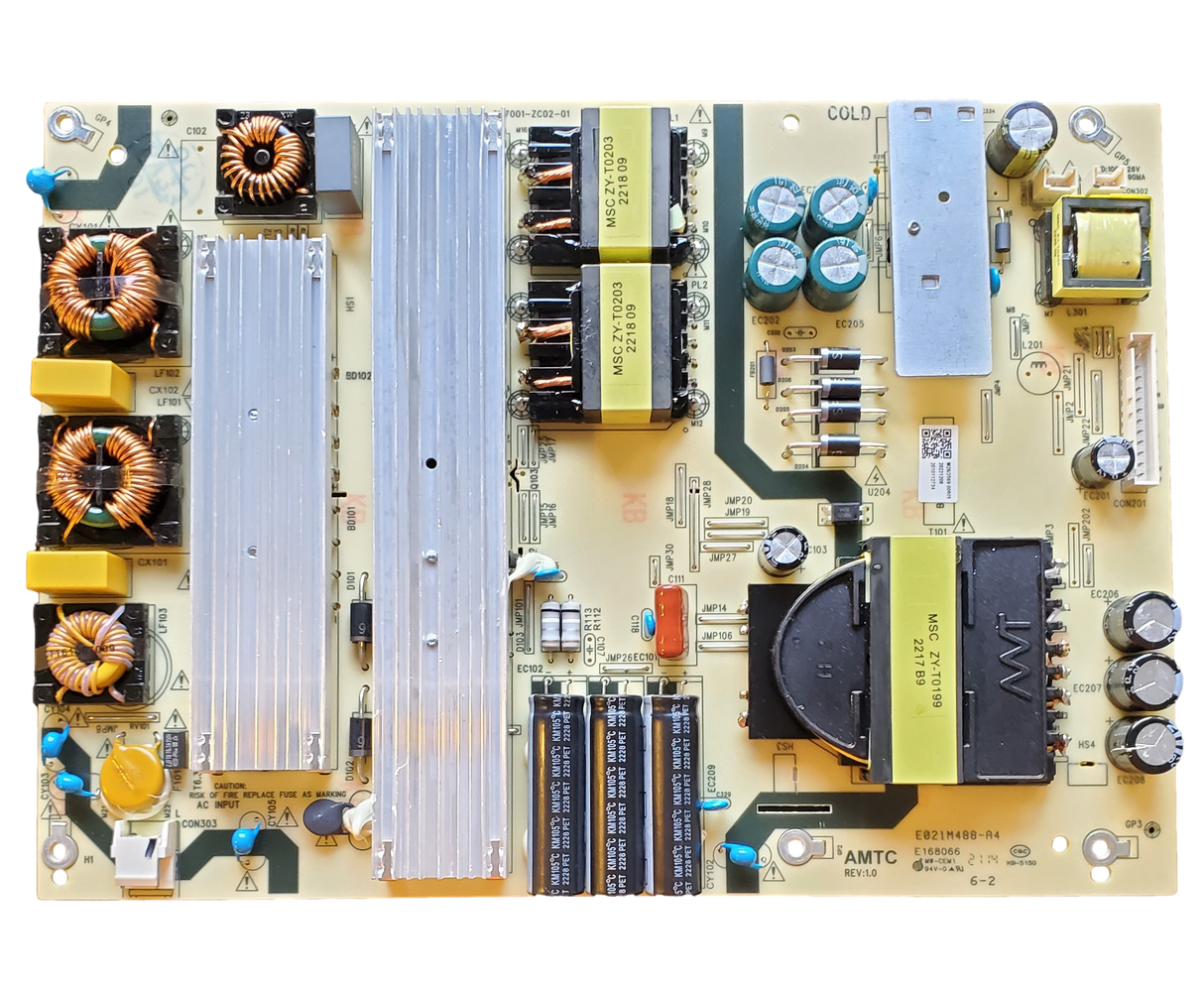 514C7001M26 Roku Onn Power Supply, 2010112734, 20221208, TV7001-ZC02-01, 65R4A5X