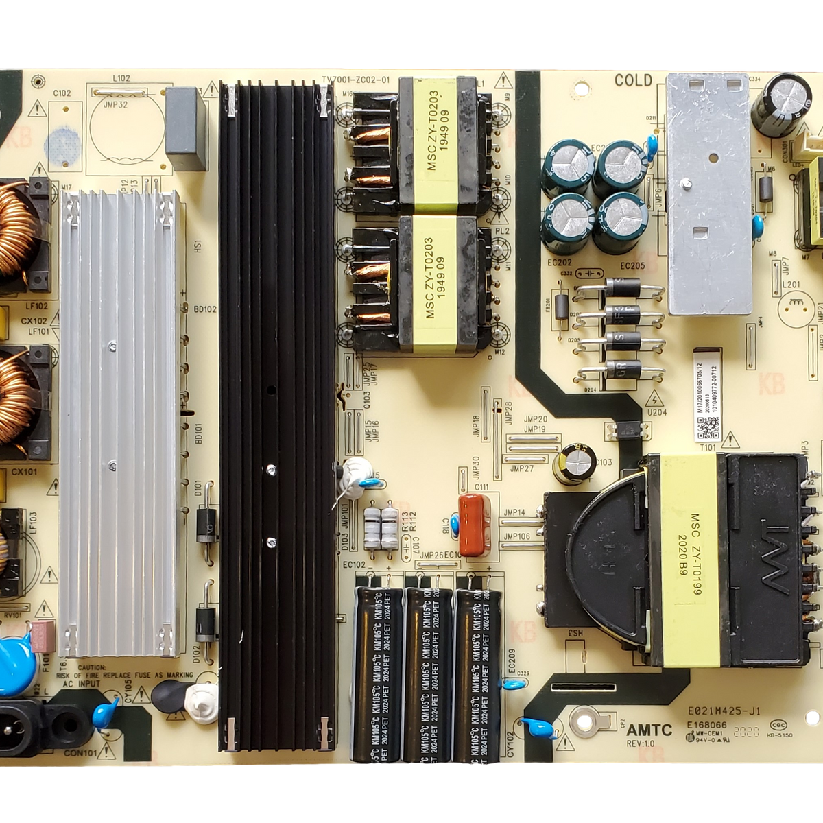 514C7001M17, Element Power Supply Board, TV7001-ZC02-01