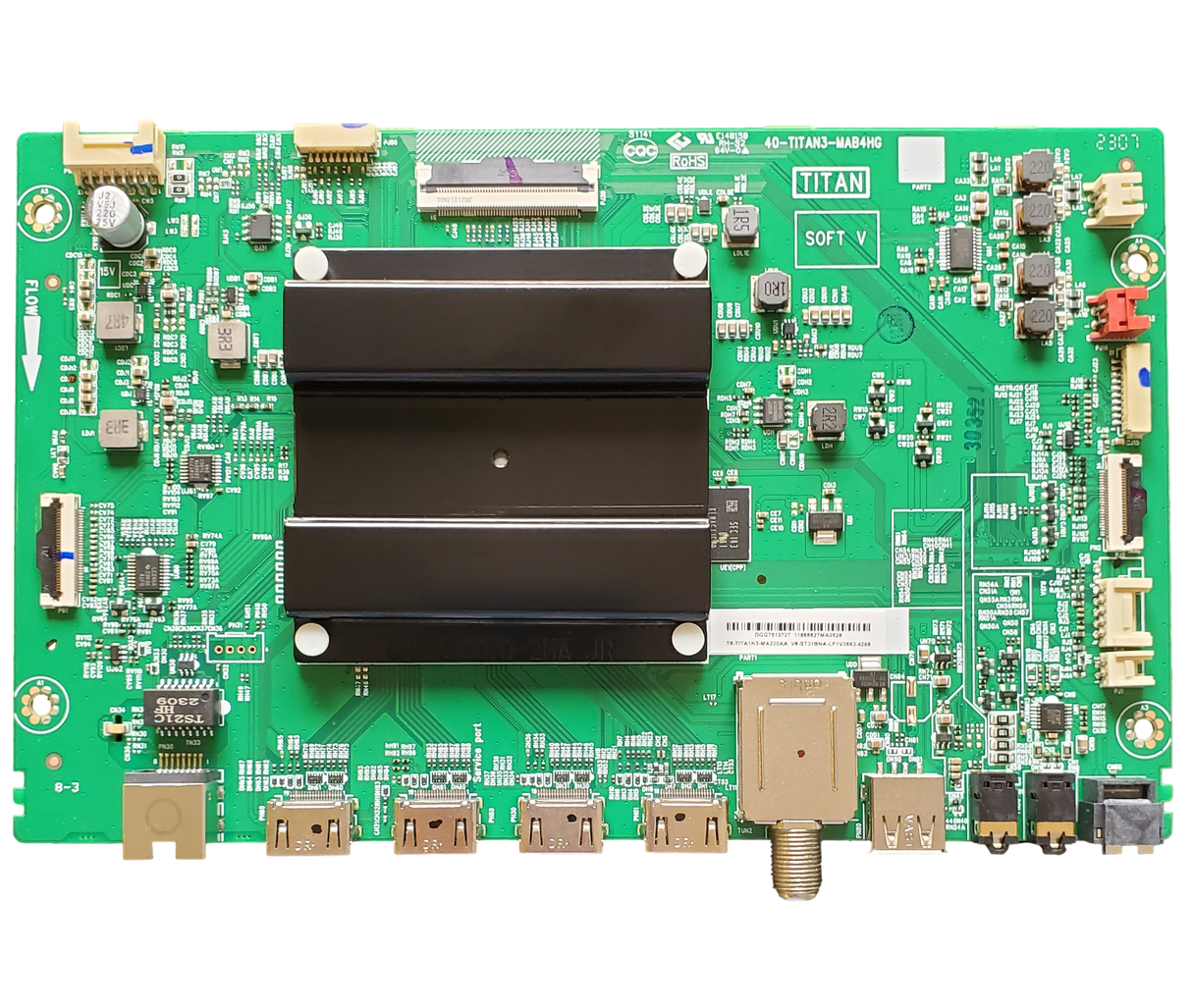 T8-TITA1N3-MA200AA Amazon Main Board, V8ST31BNA-LF1V3663, QL75F601A