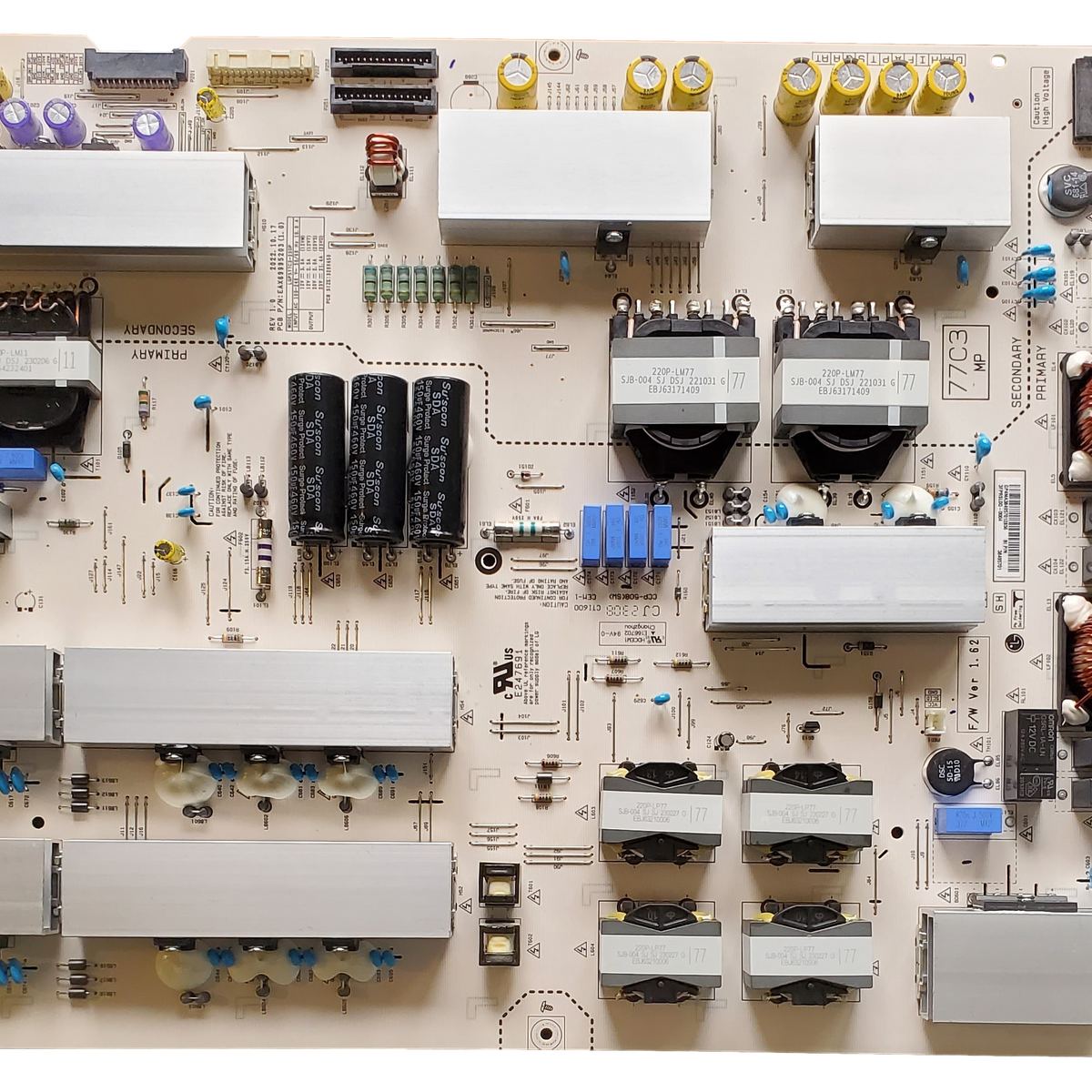 EAY38495701 LG Power Supply, EAX69995203(1.0), LGPS77C3230P, OLED77C3