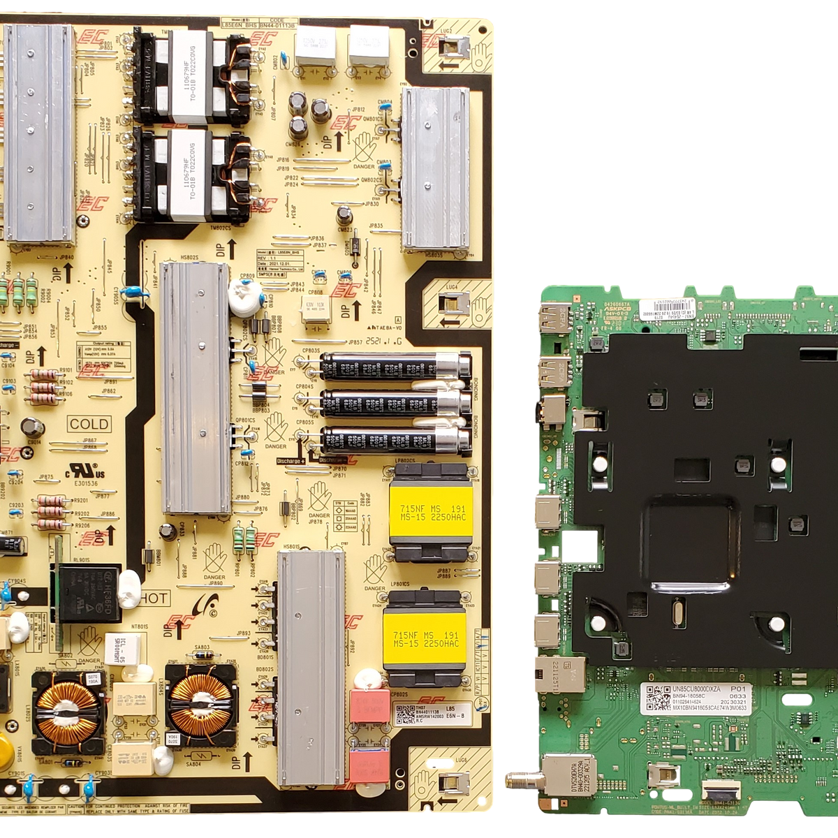テレビ基板 TNPA4848 UN85CU8000DXZA Samsung TV Repair Parts Kit, BN94-18058C Main Board