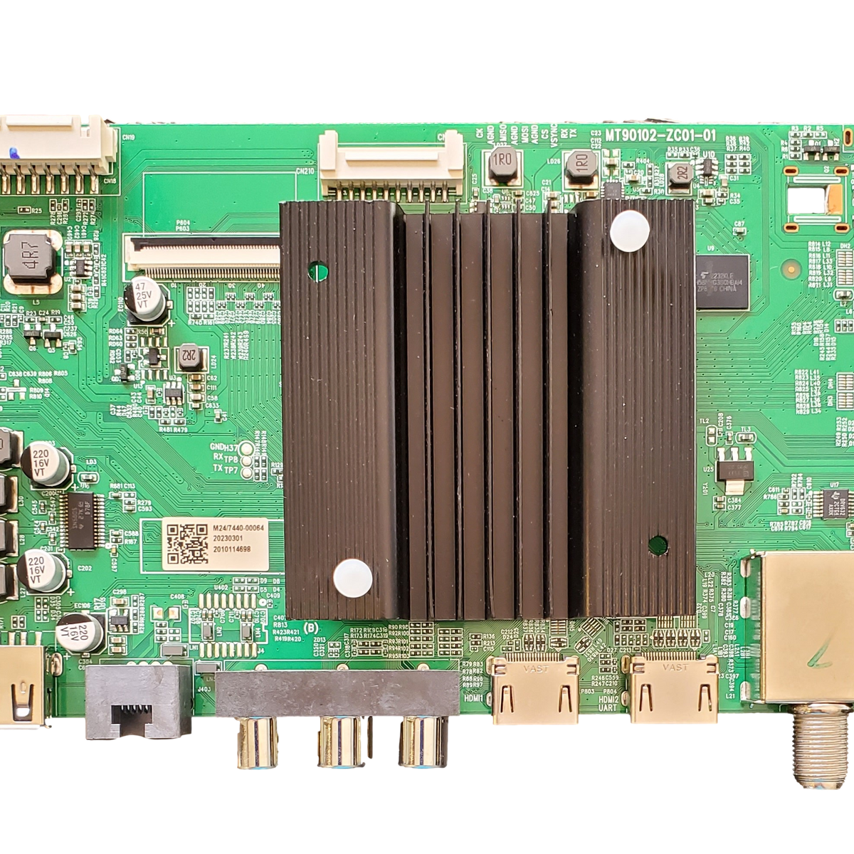 515C90102M24 ROKU Main Board, MT90102-ZC01-01, 65R6A5X, 75R6A5R
