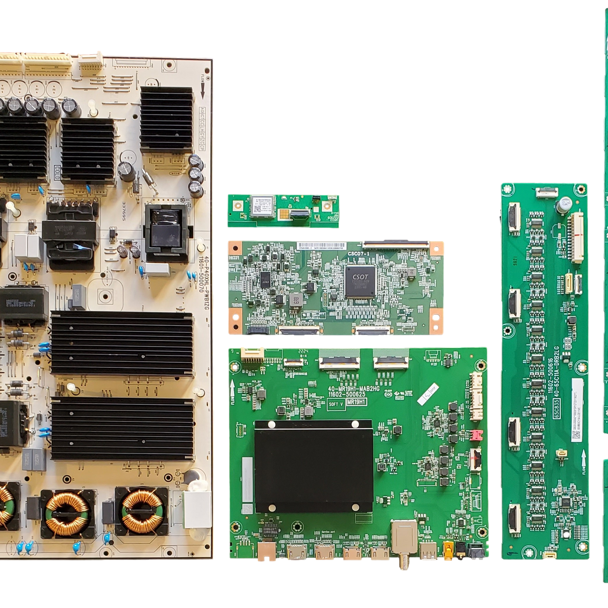 65R655 TCL TV Repair Parts Kit, 30800-000547 Main Board, 30805