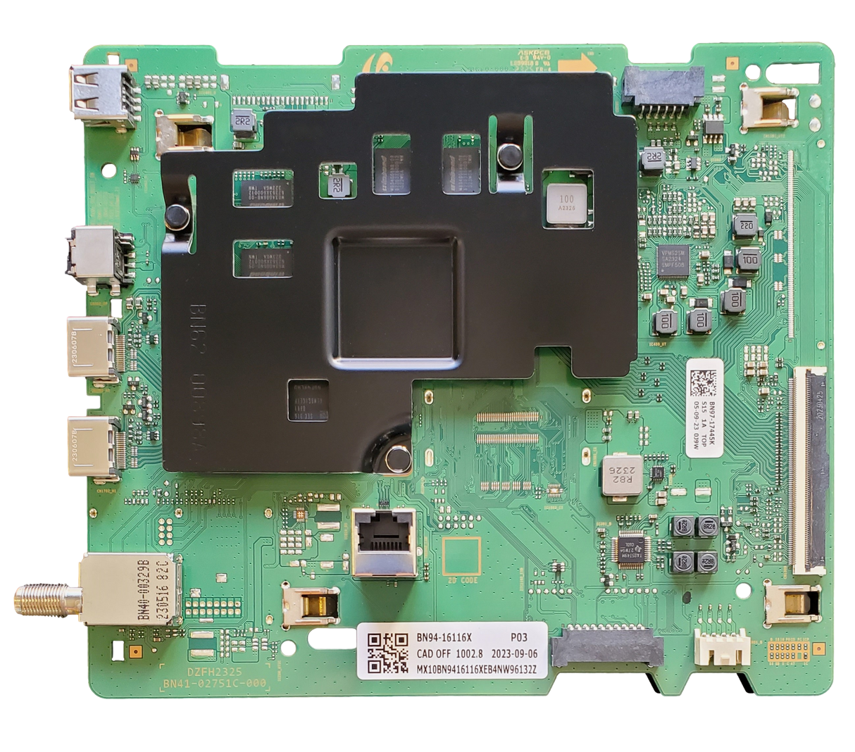 BN94-16116X Samsung Main Board, BN97-17445K, BN41-02751C, UN75TU690TF, UN75TU690TFXZA