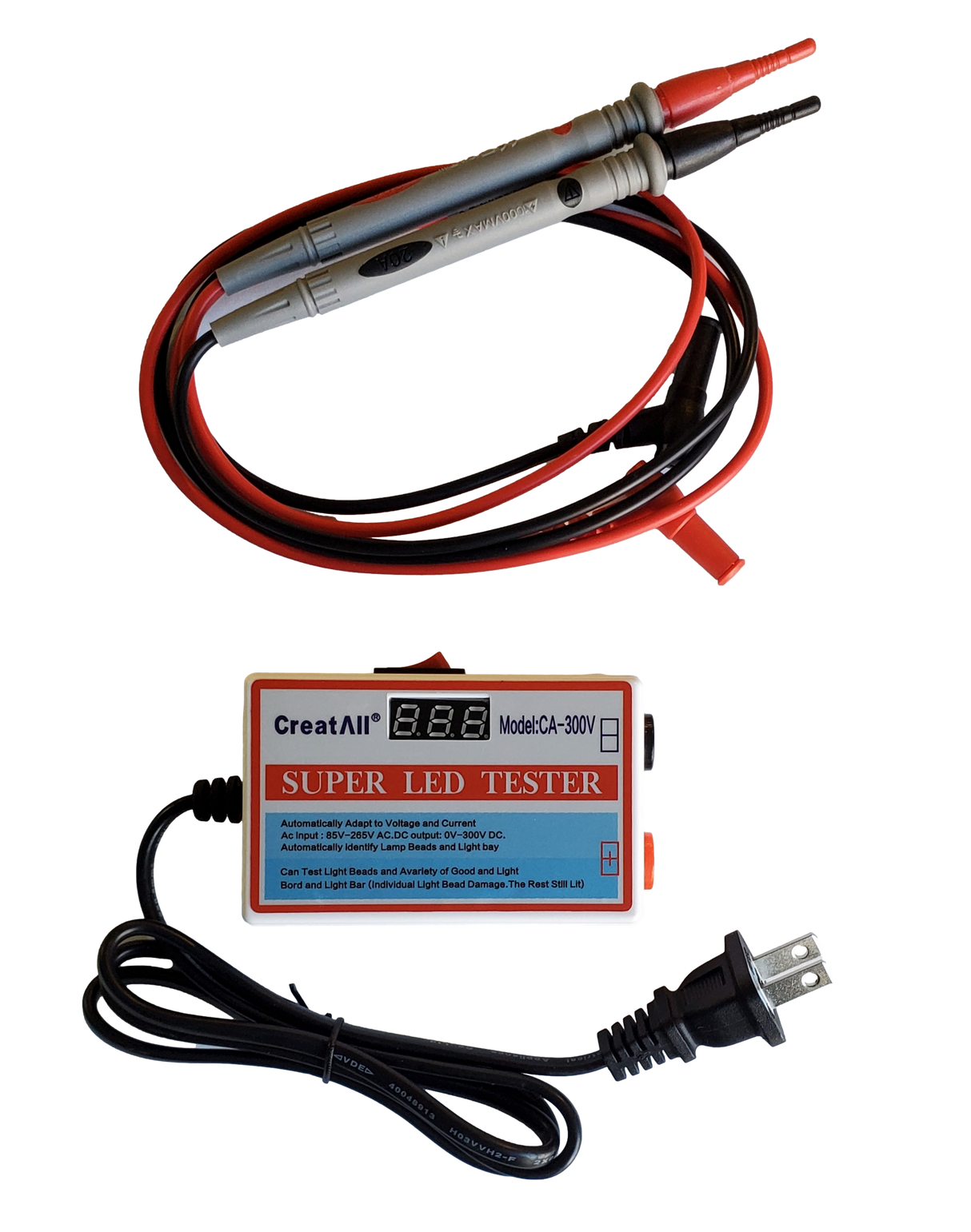 CA-300V LED TV Backlight Tester, Backlight Strip Tester, Backlight Bar Tester, Auto Voltage / Current circuitry