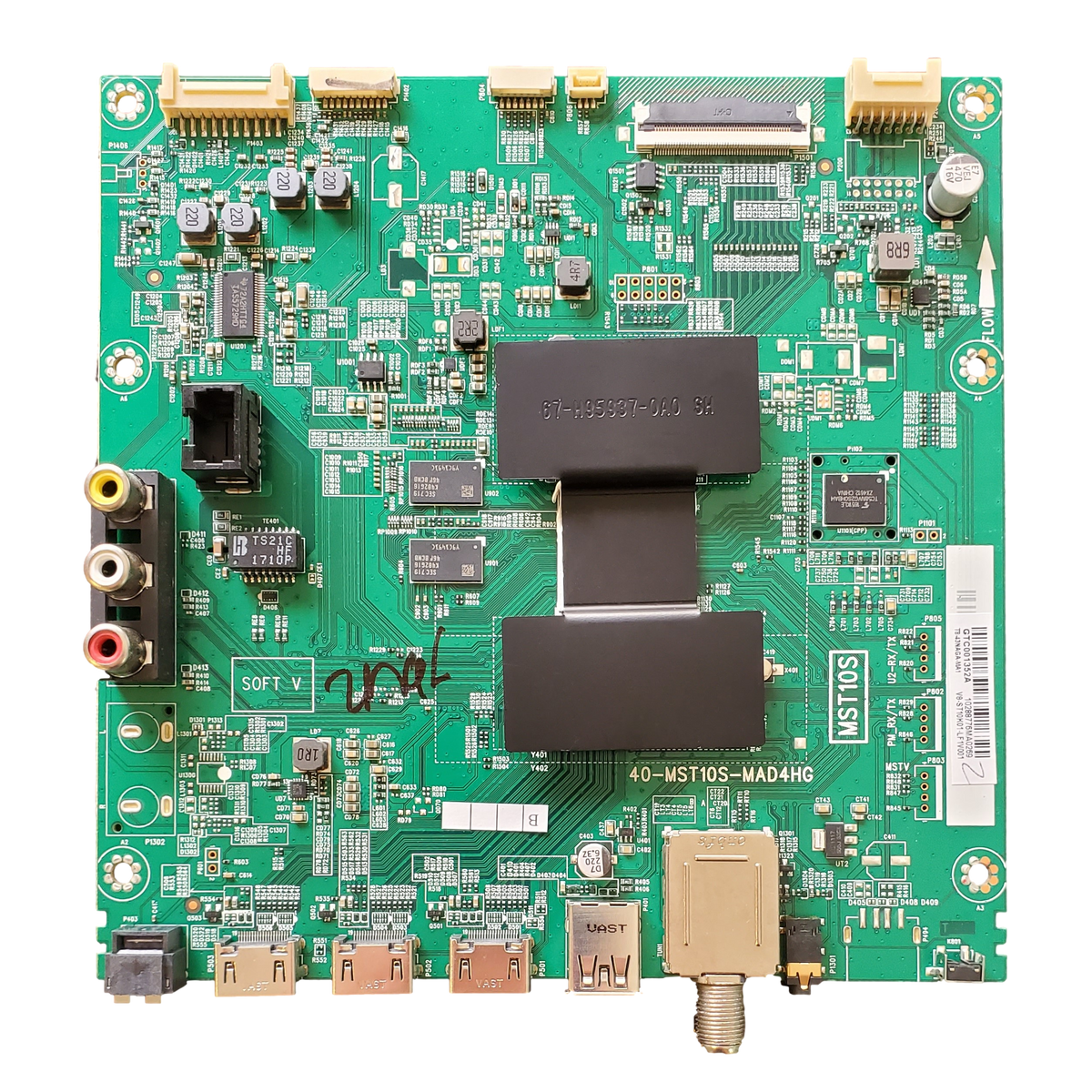 T8-43NAGA-MA1 TCL Main Board, 08-MS10S01-MA200, V8-ST10K01-LF1V001