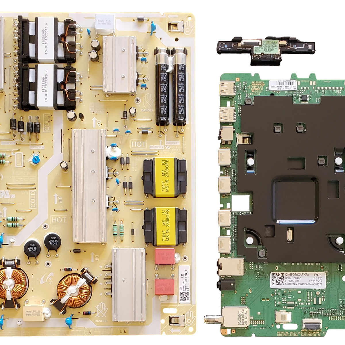 QN65Q70CAFXZA Samsung TV Repair Parts Kit, BN9418048C Main Board, BN4