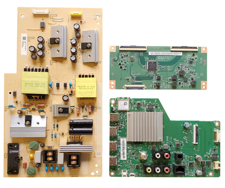 V505-J01 Vizio TV Repair Parts kit, 756TXLCB02K040 Main Board, PLTVLY481XAAT Power Supply, STCON495G T-Con, V505-J01