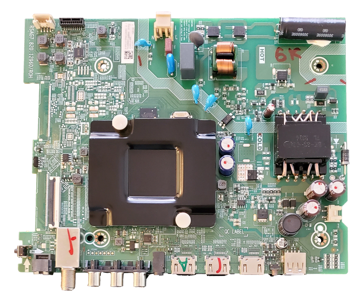 331976 Hisense Main Board, 331976, 331975, 40A35HUR, RSAG7.820.12960/ROH, 40H4030F4