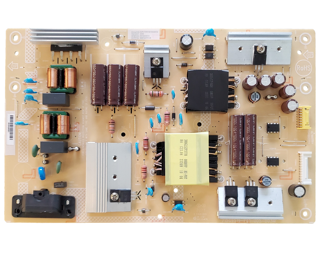 PLTVNY301XAAECU PIONEER Power Supply Board, 715G9519-P01-005-B03M , E168066 , PN50-751-24U