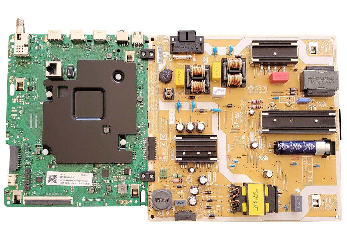 BN96-56550A-Combo Samsung Main Board/Power Supply, BN96-56550A, KANTSU2E_CU7000C0B, BA55FA160, UN58CU7000FXZA