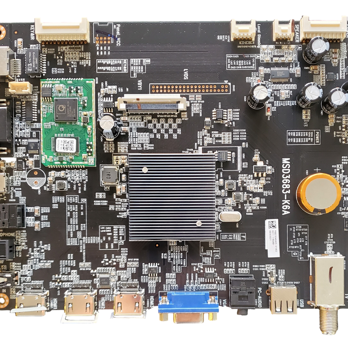 9011-11K6A8 NEC Main Board, MSD3683-K6A, E558 – TV Parts Today