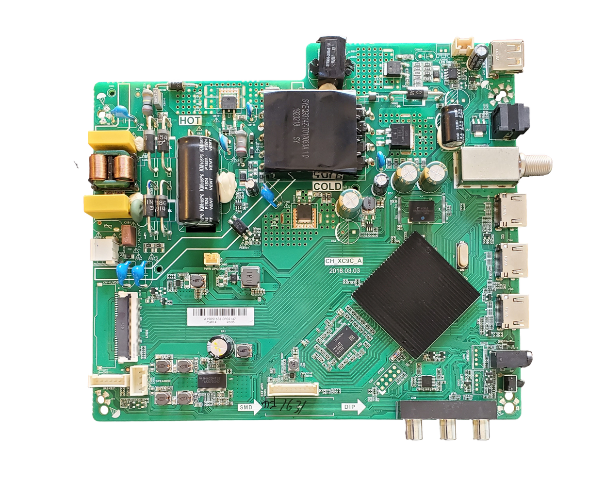 100005842-Main Onn Main Board / Power Supply, CH_XC9C_A , 100005842