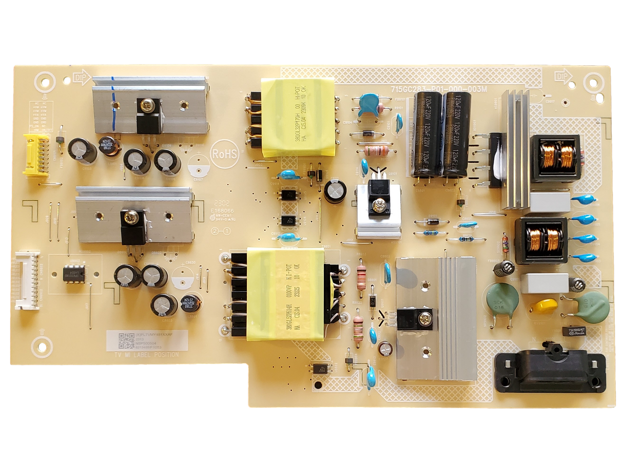 PLTVMY481XXAF Vizio Power Supply, 715GC283-P01-000-003M, LTC6E8VZ1757497, V505-J01