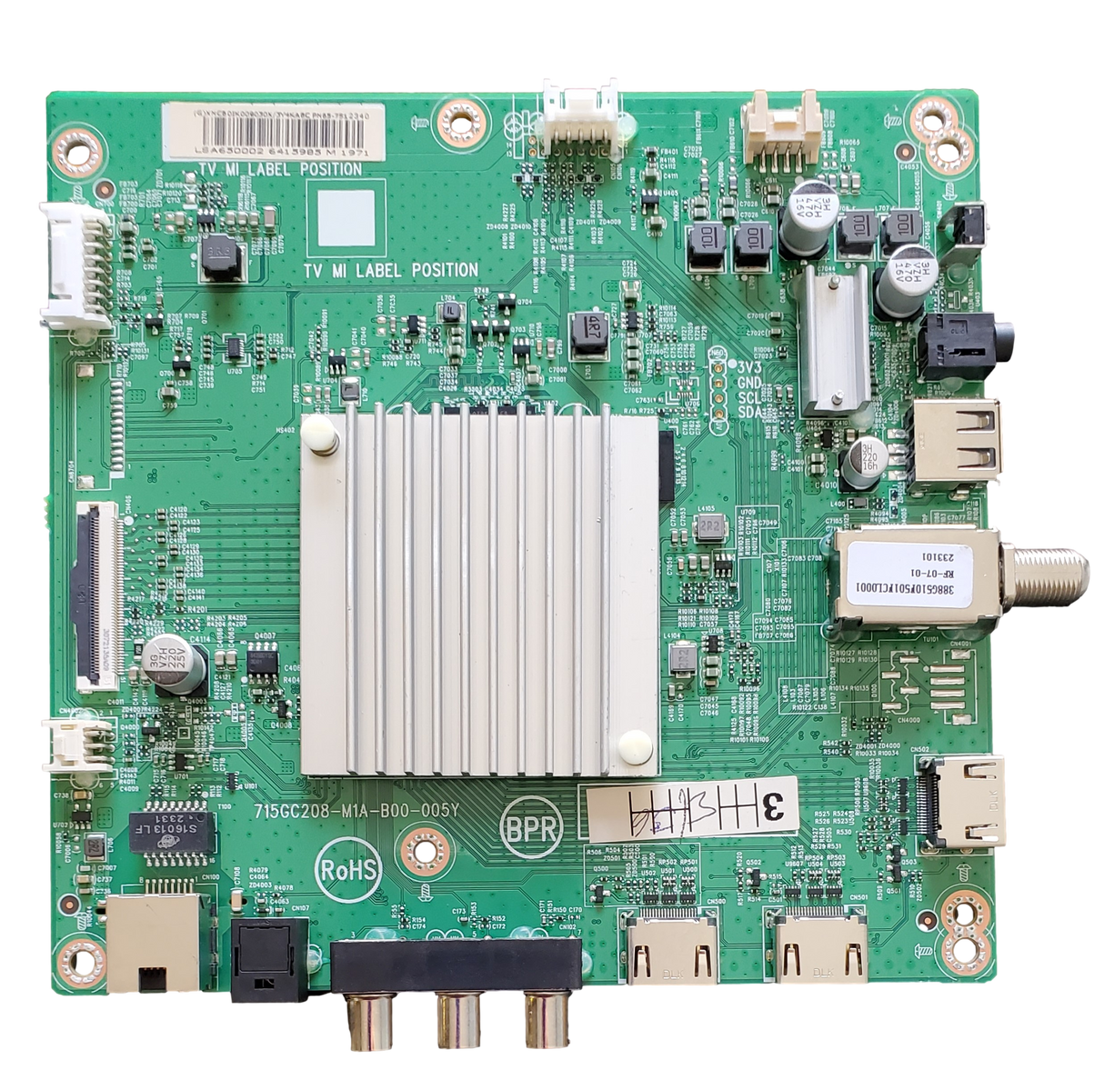 756TXNCB0IK009 Pioneer Main Board, 715GC208-M1A-B00-005Y, (G)XNCB0IK009030X, PN65-751-24U