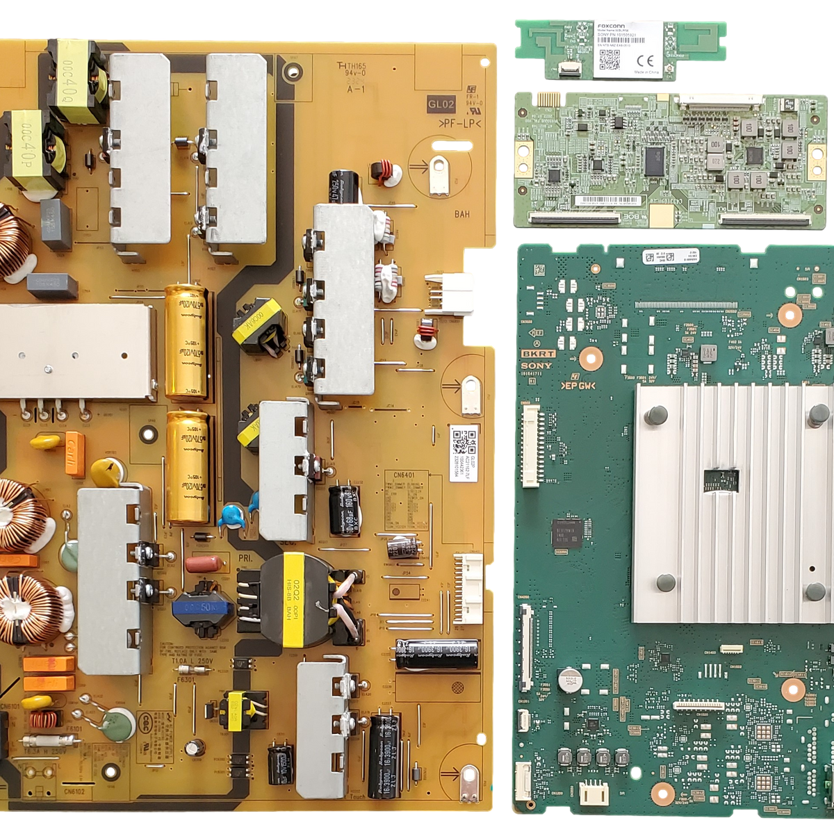 KD-65X77L Sony TV Repair Parts Kit, A-5059-085-A Main Board, 1-004