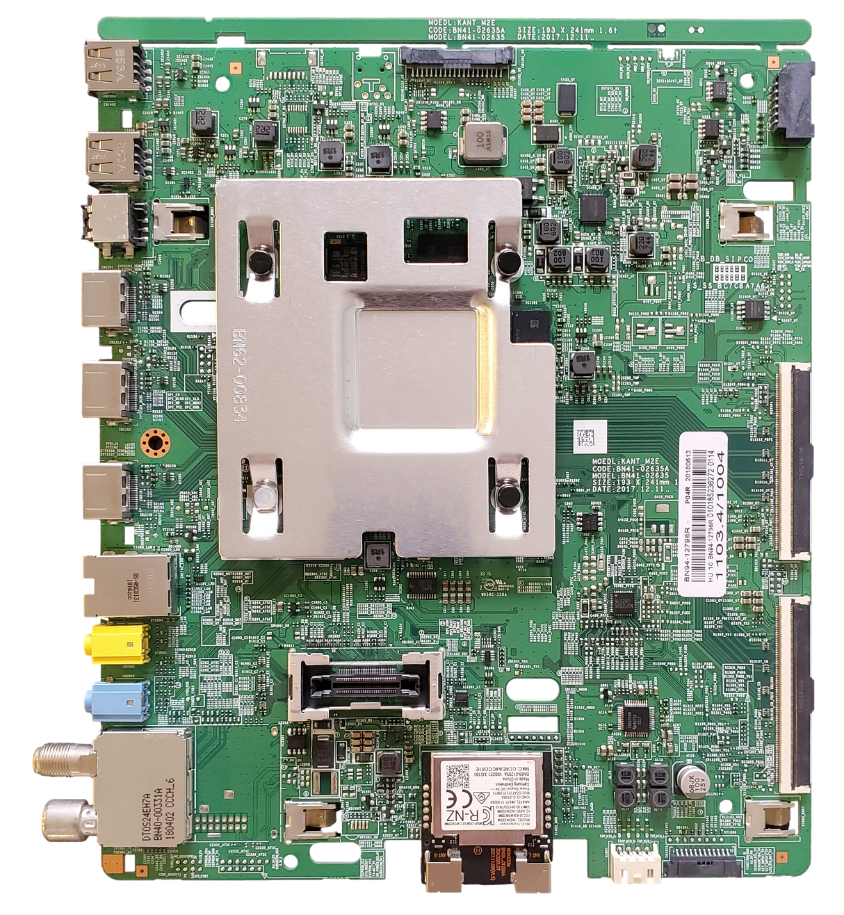 BN94-12798R Samsung Main Board, 1103.4/1004 , BN41-02635A , PO4R , UE49NU7170UXZG
