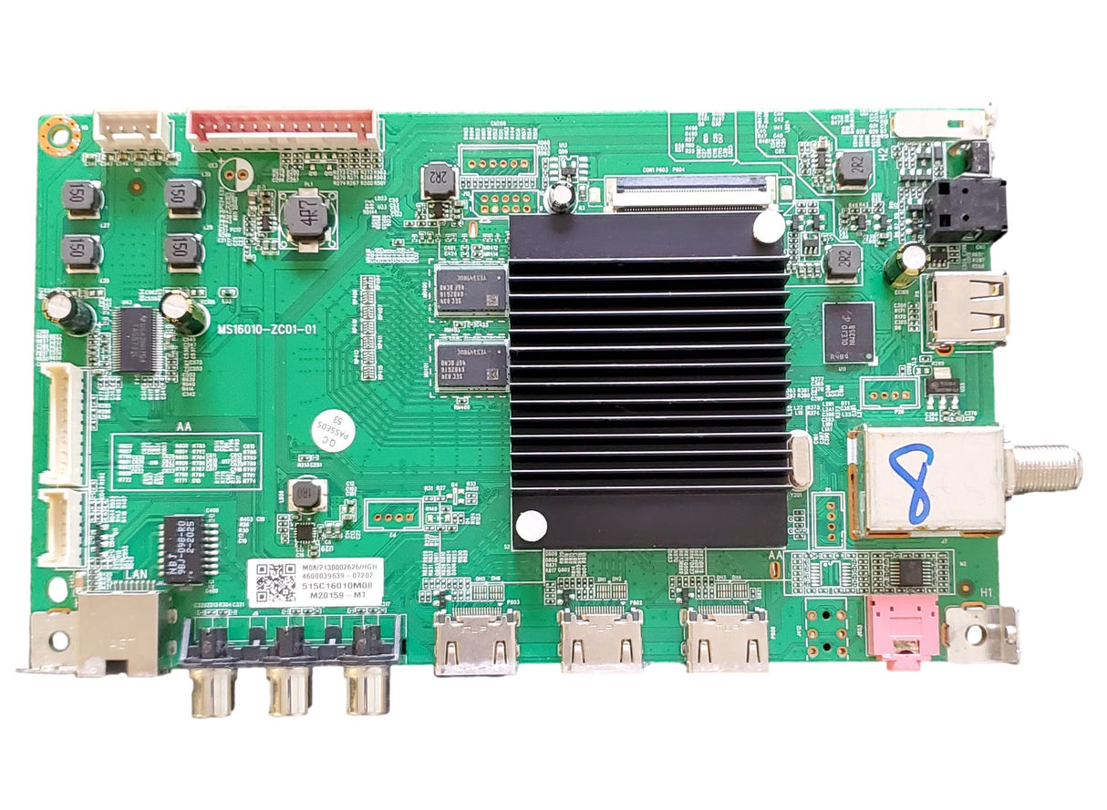 515C90102M08, Onn Main Board, M20159-MT, MS16010-ZC01-01, 100012584