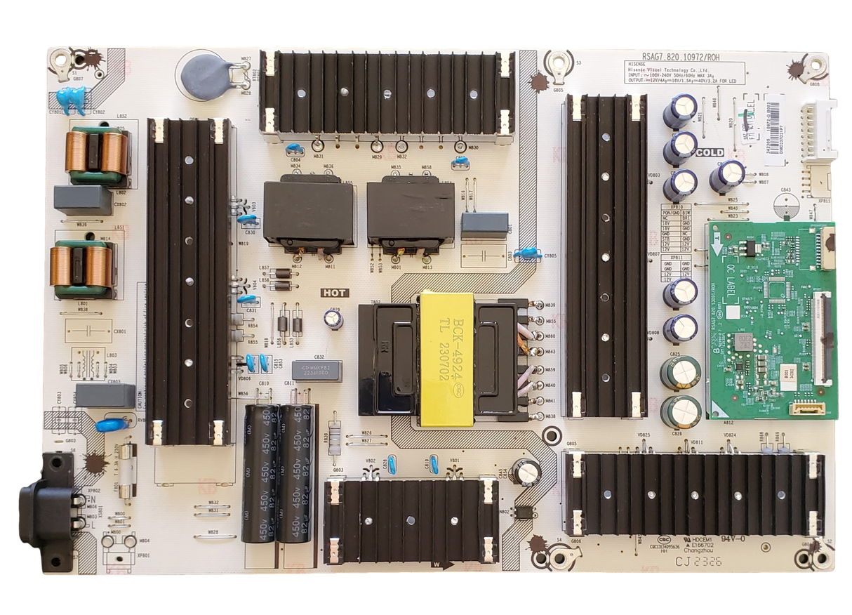 342305 Hisense Power Supply, 10972-G,  RSAG7.820.10972/ROH, 65U6K