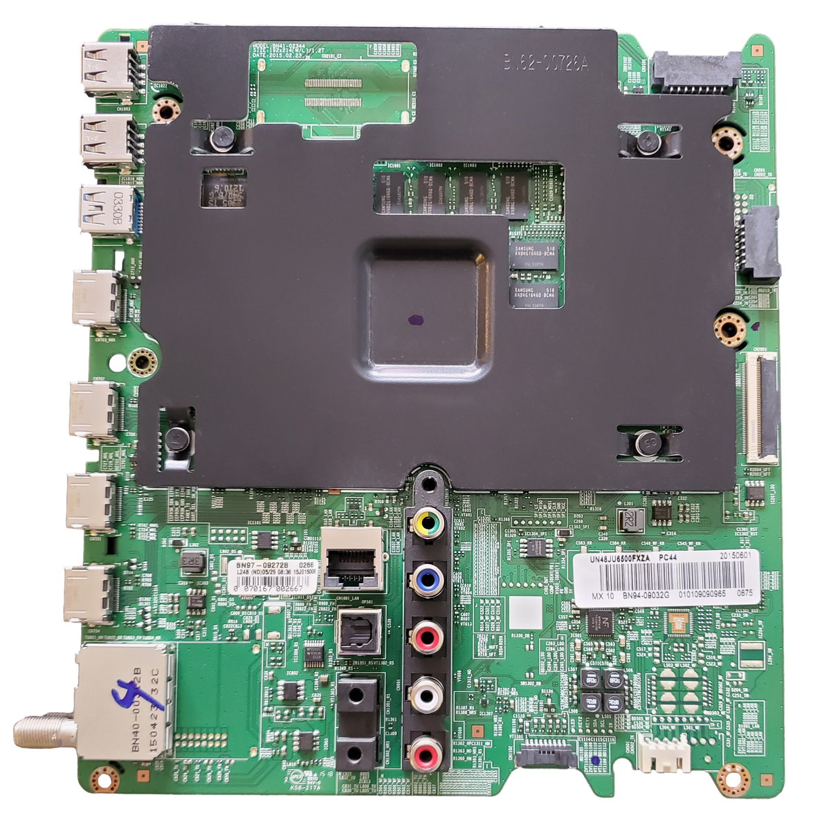 BN94-09032G Samsung Main Board, BN97-09272B, BN41-02344B, UN48JU6500FXZA