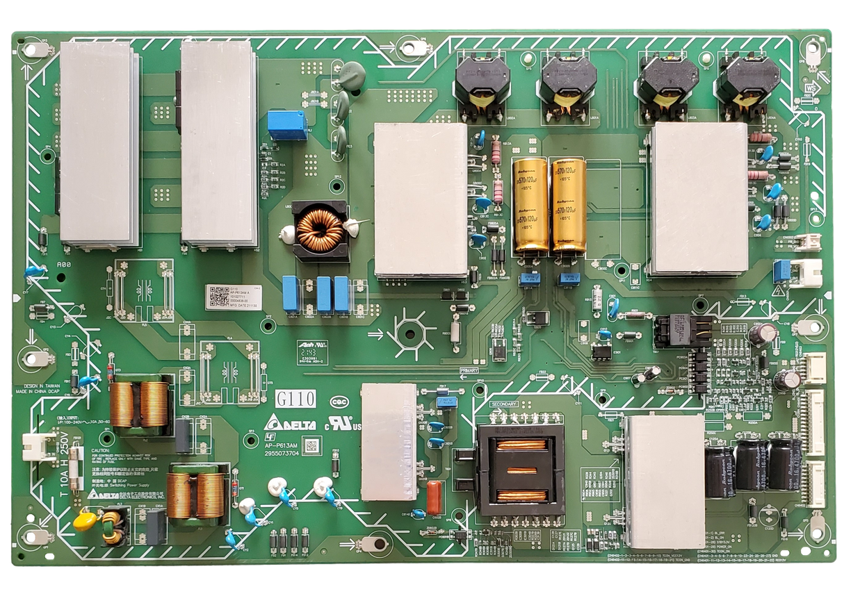 1-010-277-11 Sony Power Supply, 101027711, AP-P613AM, G110, XR-100X92, XR-98X90L