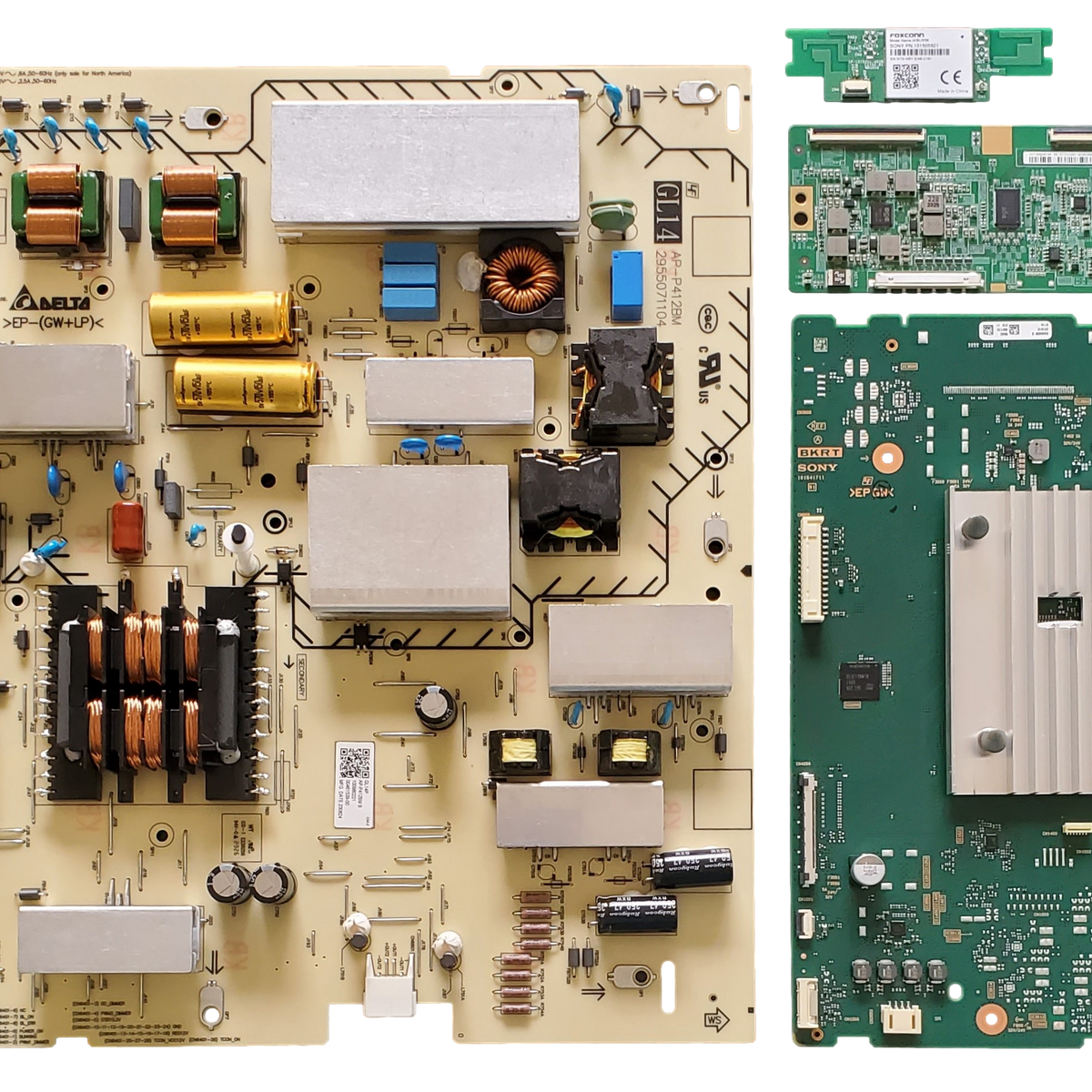 KD-75X77L Sony TV Repair Parts Kit, A-5059-085-B Main Board