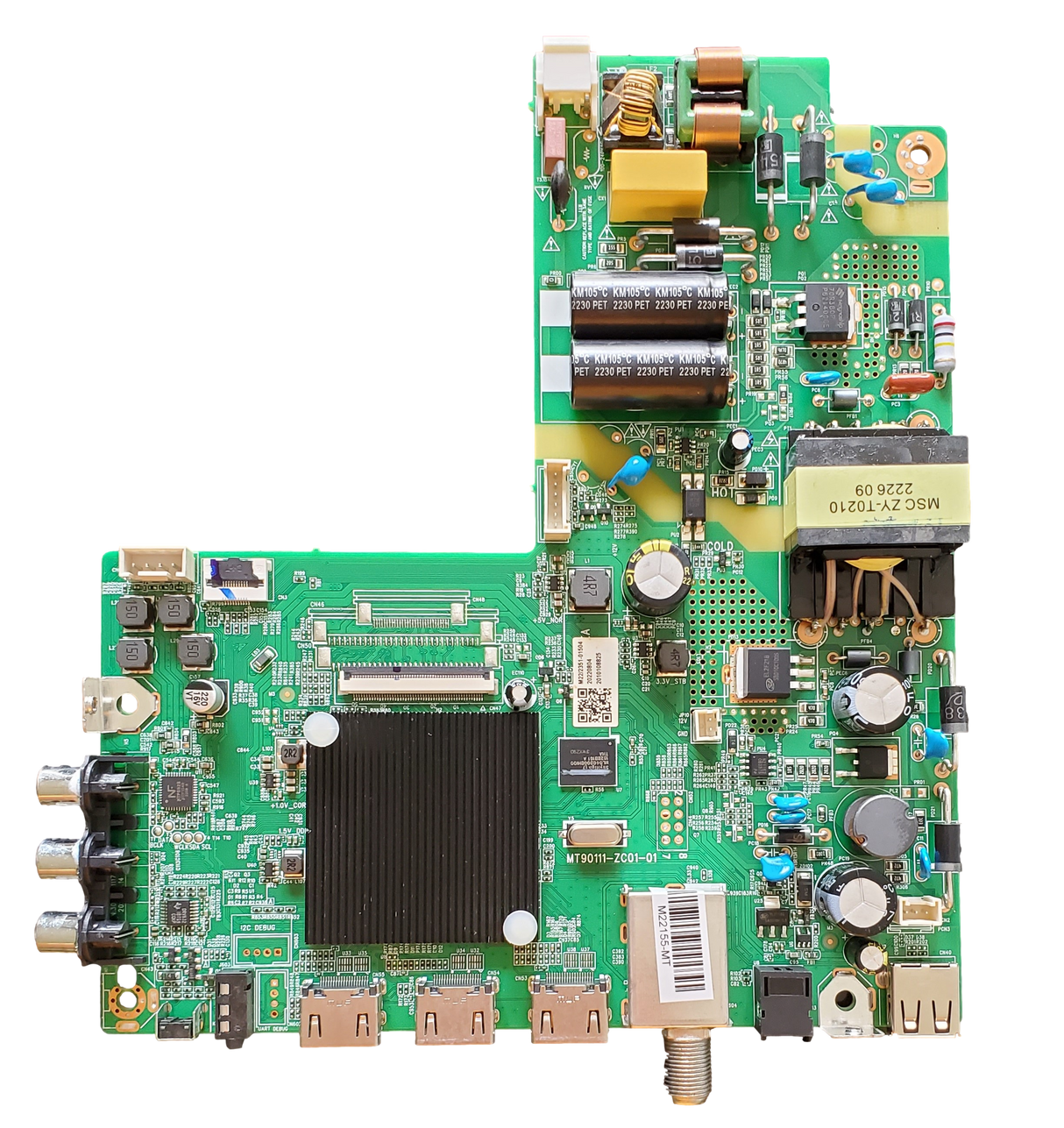 515C90111M22, Onn Main Board, M22155-MT, MT90111-ZC01-01, LT-40MAW325