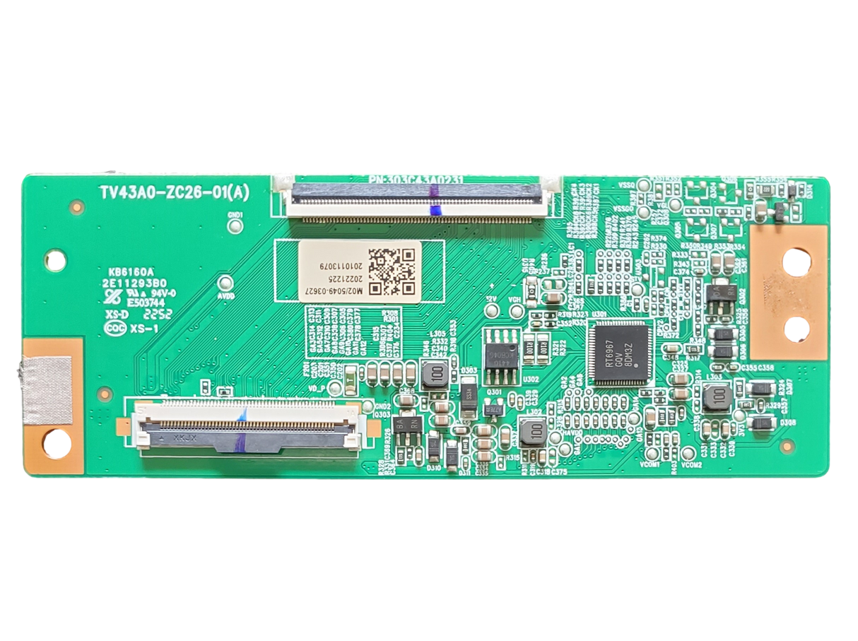 513C43A0M02, Onn T-Con Board, TV43A0-ZC26-01(A), 100069992