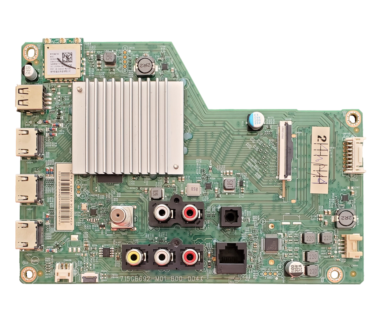 756TXLCB02K173 Vizio Main Board, 715GB692-M01-B00-004K, (G)XLCB02K173020X/KQ3KHC, V505-J01