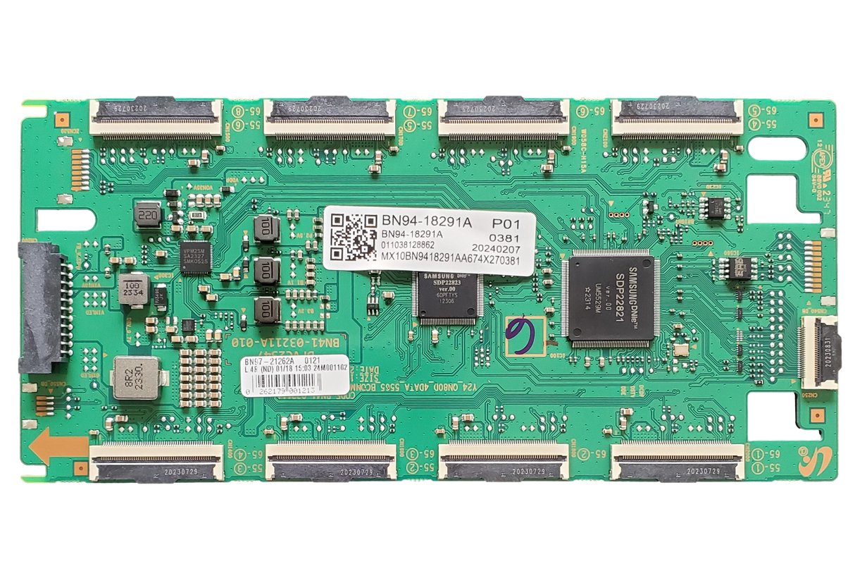 BN94-18291A Samsung LED Driver, BN97-21262A, BN41-03211A, QN65QN85DBFXZC