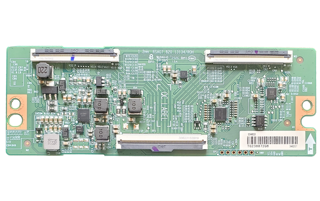 334653 Hisense T-Con, 334653, 348207, RSAG7.820.13134/ROH, 55A65H