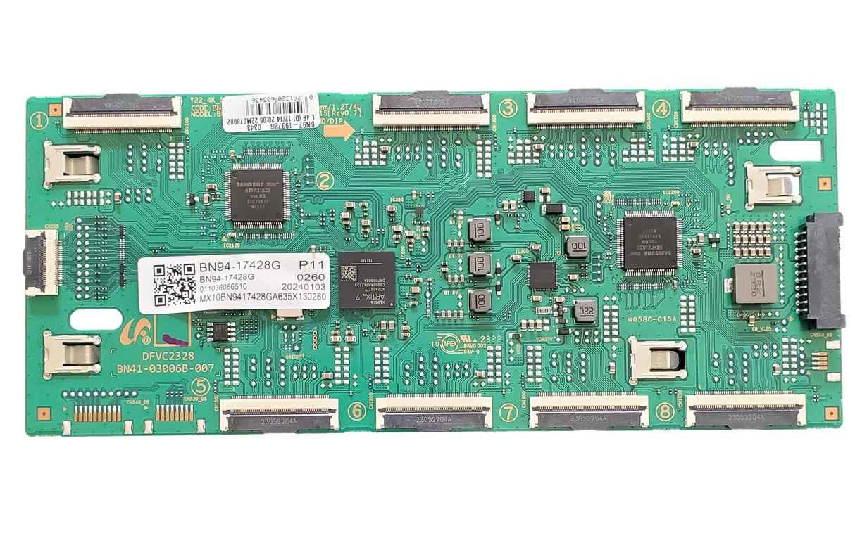 BN94-17428G Samsung Led Driver, BN97-19372G, BN41-03006B, QN55QN85CAF, QN55QN85CAFXZA