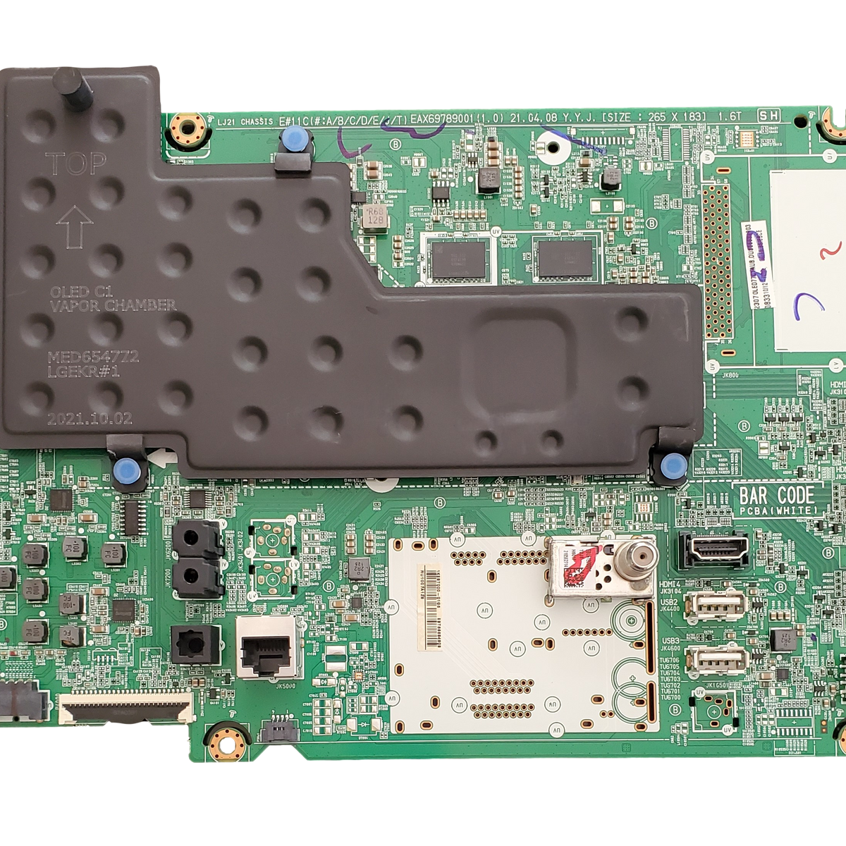 EBT66684908 LG Main Board, EBT66684908, EAX69789001 (1.0