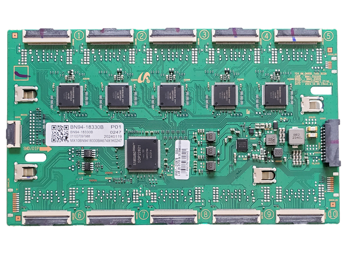 BN94-18330B Samsung LED Driver, BN97-21087B, BN41-03220A, QN75QN90DAFXZA