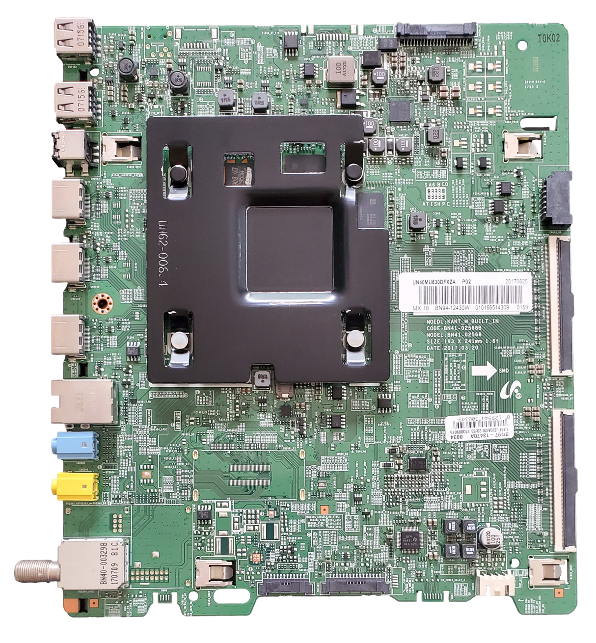 BN94-12430W Samsung Main Board, BN97-13470A, FA01, UN40MU630DFXZA