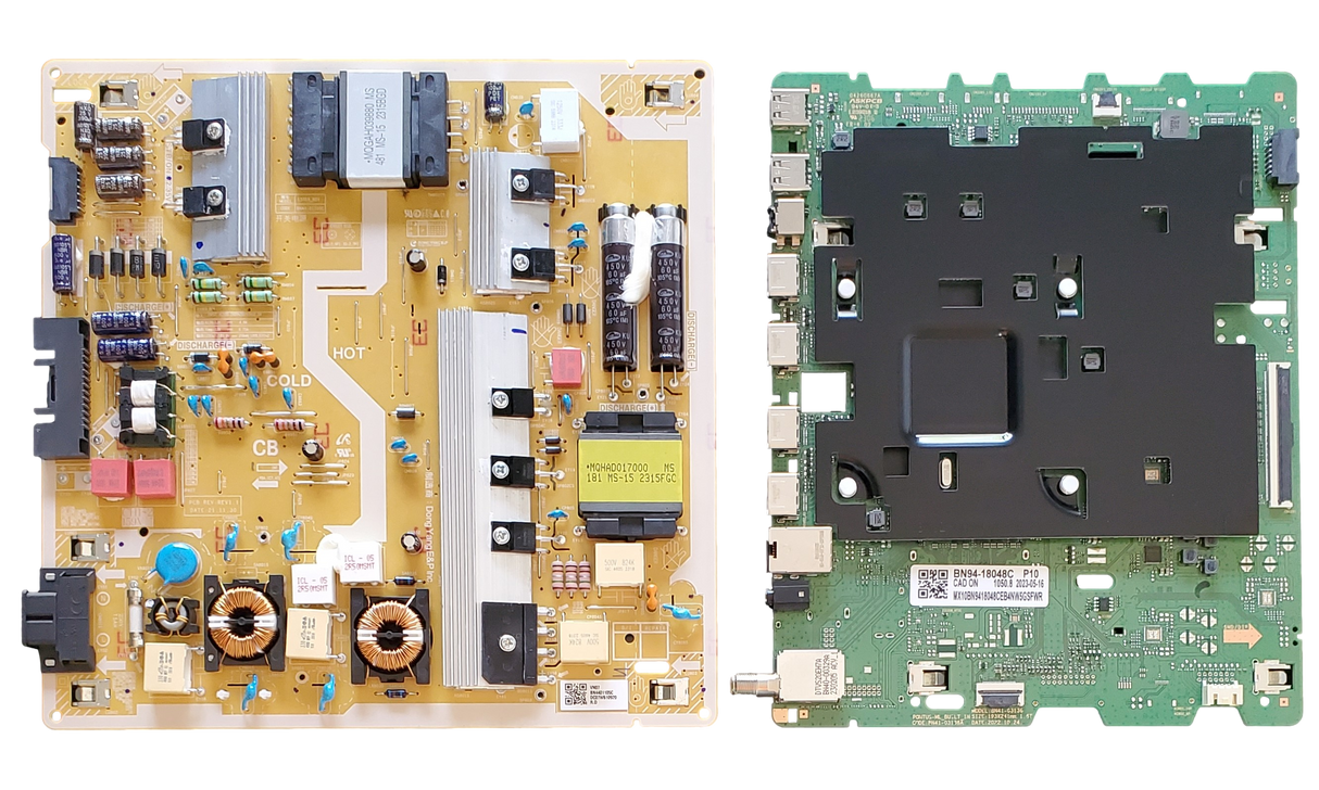 QN55Q70CAFXZA Samsung TV Repair Parts Kit, BN94-18048C Main Board, BN44-01105C Power Supply, QN55Q70CAFXZA FD01, QN55Q70CAFXZA