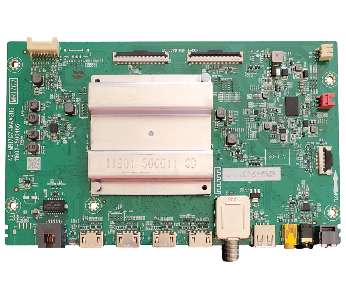 30800-000895 TCL Main Board, 40-MR17G7-MAA2HG, 11602-500466, 85S410R
