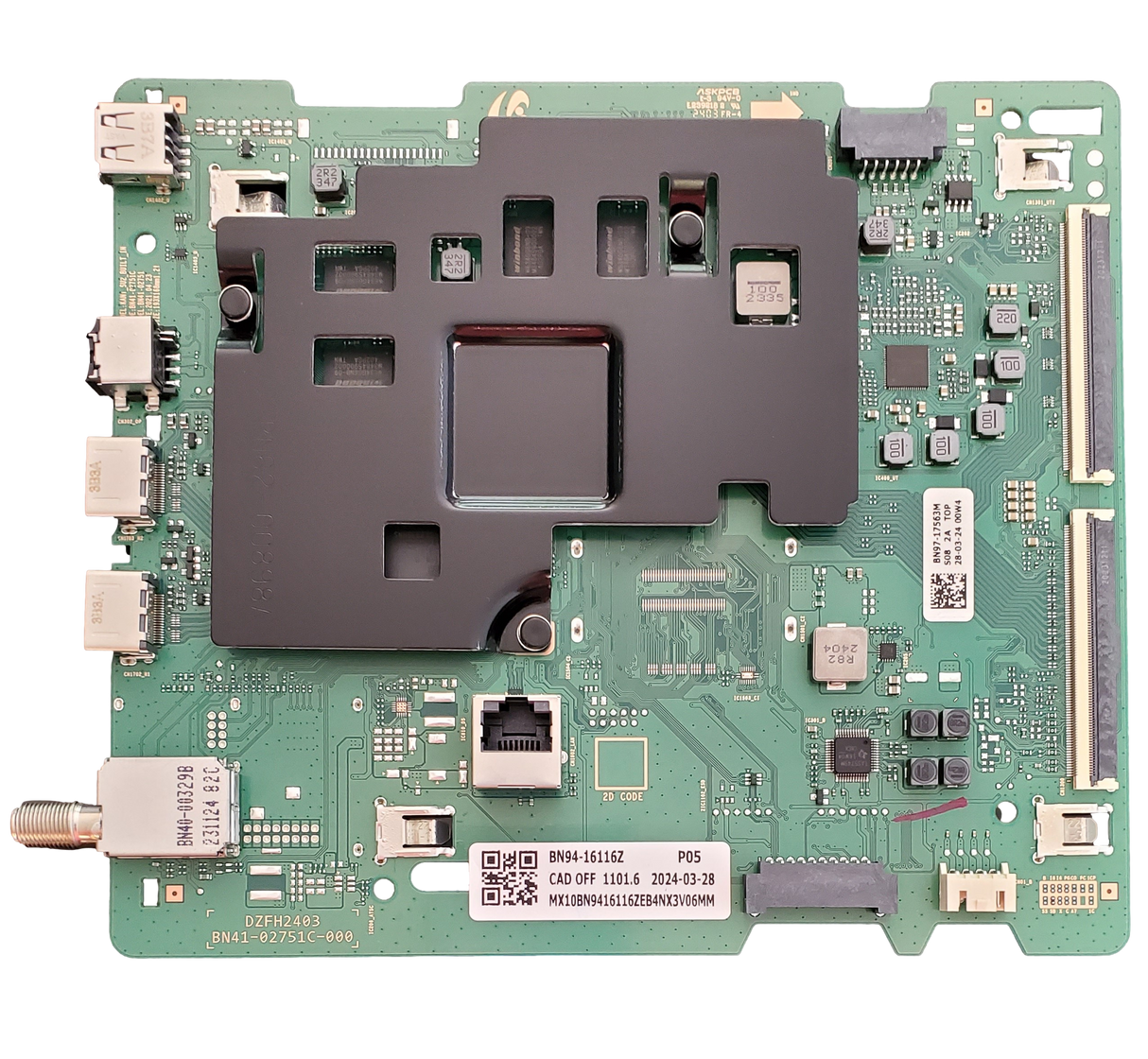 BN94-16116Z Samsung Main Board, BN41-02751C , BN97-17563M , UN75TU690TFXZA