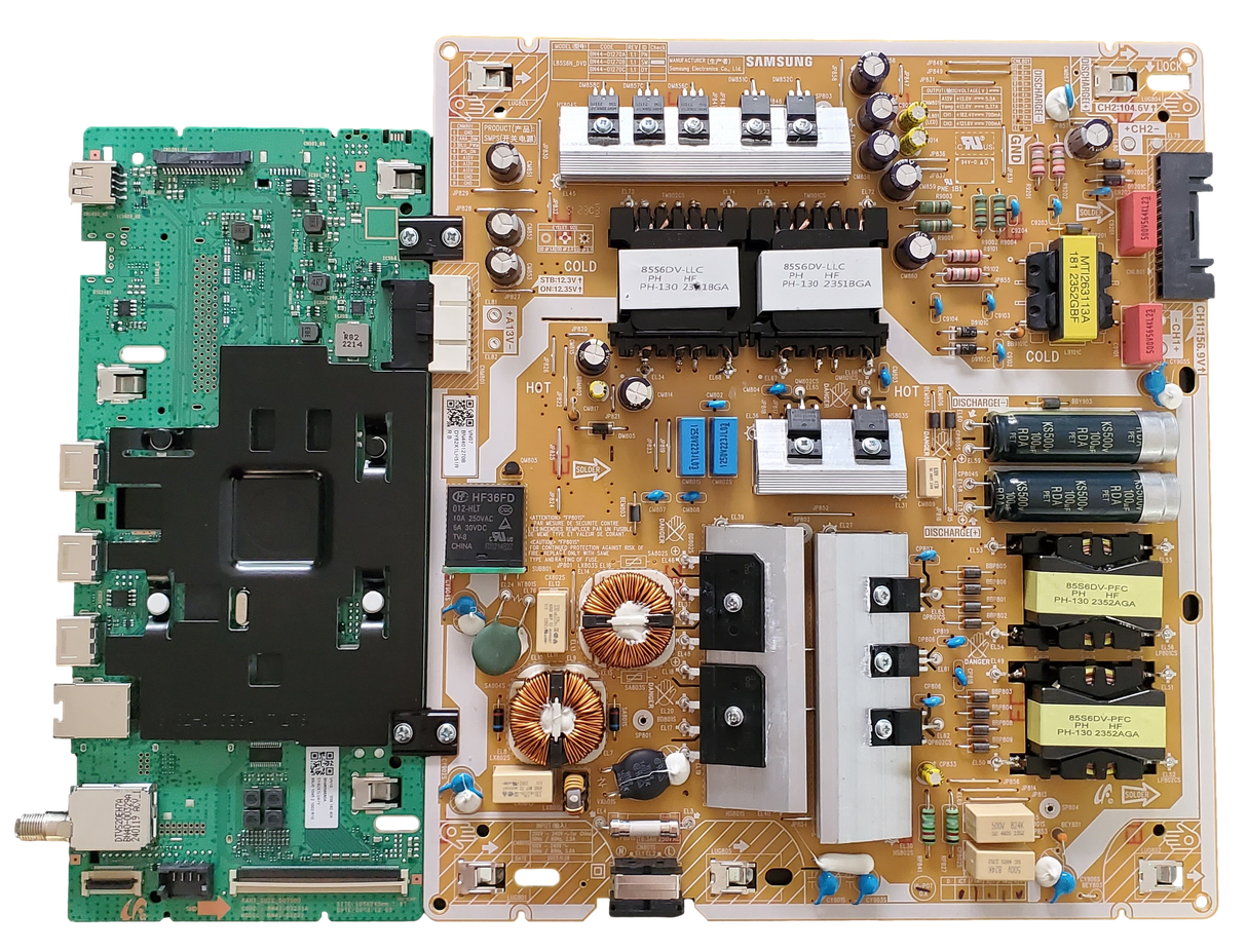 BN96-58680A-COMBO Samsung Main Board/Power Supply, BN96-58680A, KANT_SU2E_DU7000, BN44-01270B, UN85DU7200BXZA, UN85DU7200FXZA