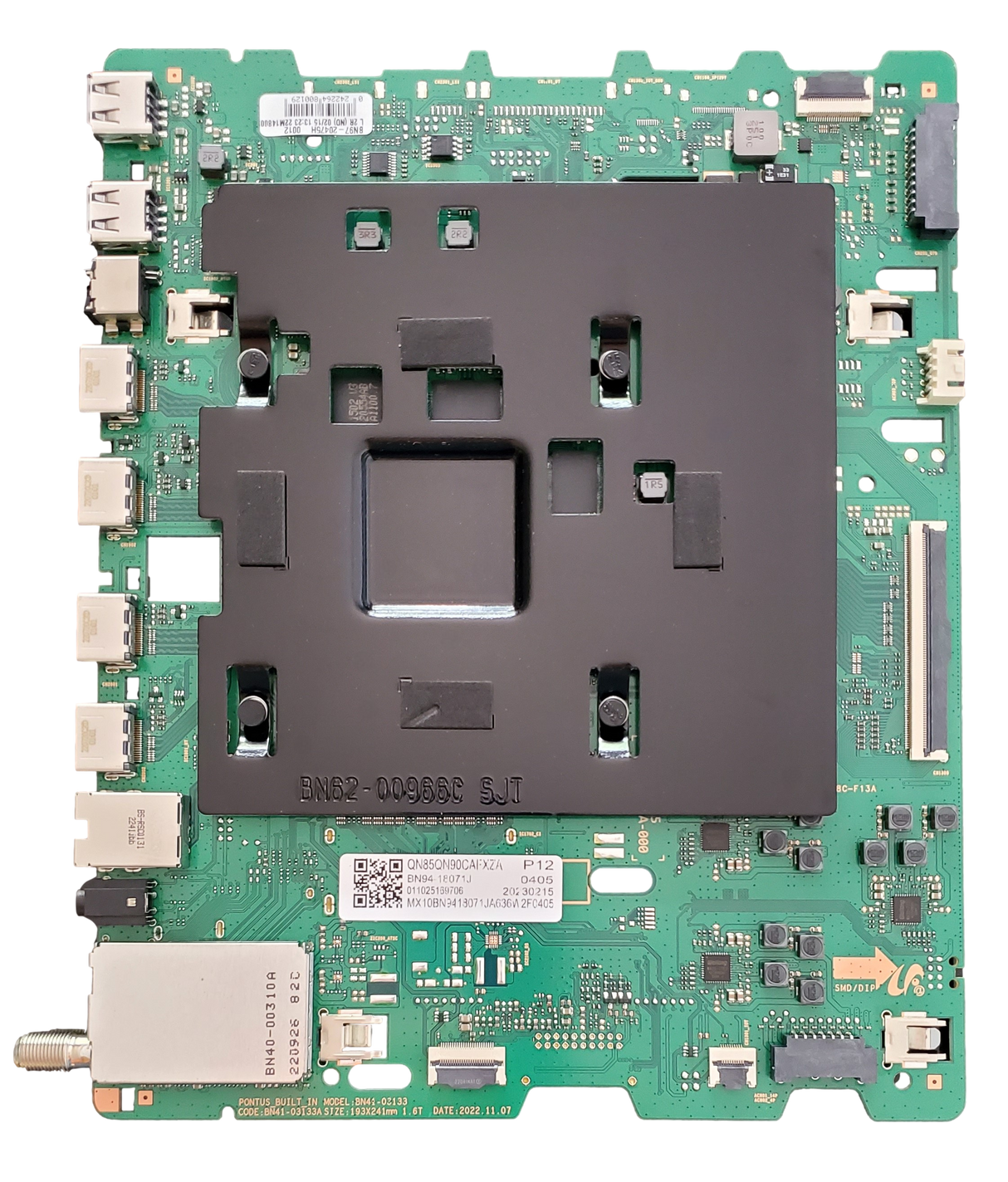 BN94-18071J Samsung Main Board, BN97-20475H, BN41-03133A, QN85QN90CAF, QN85QN90CAFXZA