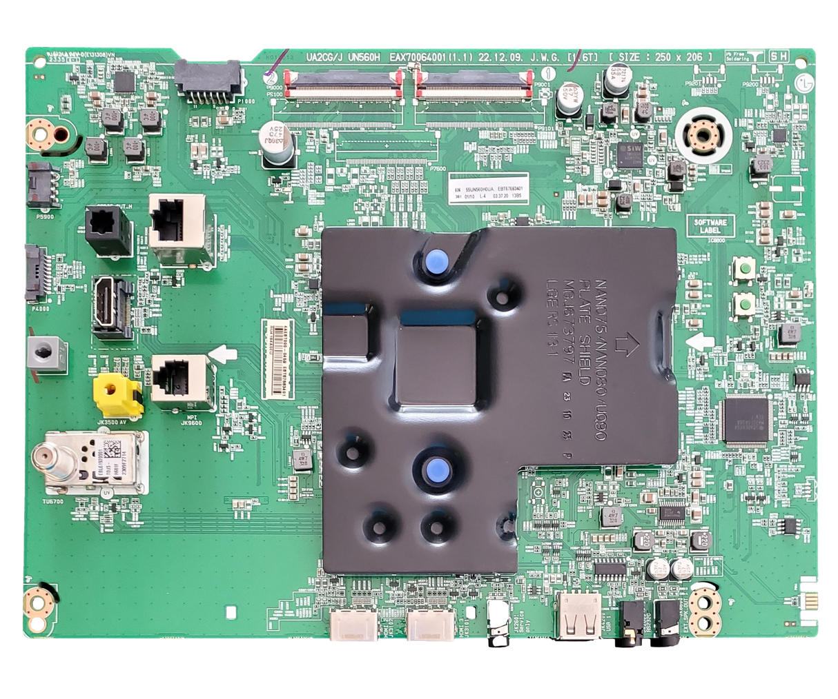 EBT67683401 LG Main Board, EBT67683401, EAX70064001 (1.1), 55UQ9000PUD, 55UN560H0UA