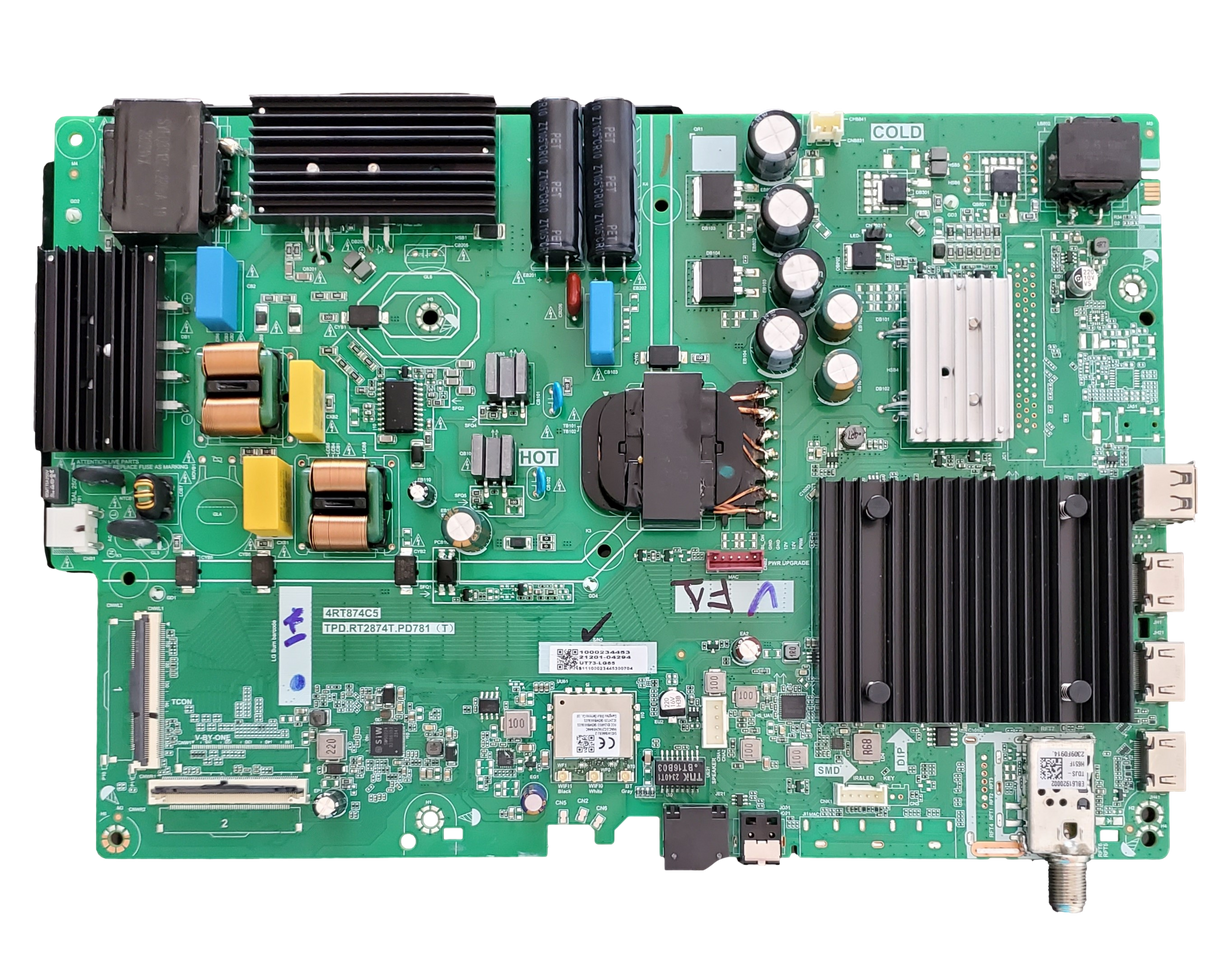 21201-04294 LG Main Board/Power Supply, TPD.RT2874T.PD781, 65UT7570PUB, 65UT7570PUB.CUSFBH