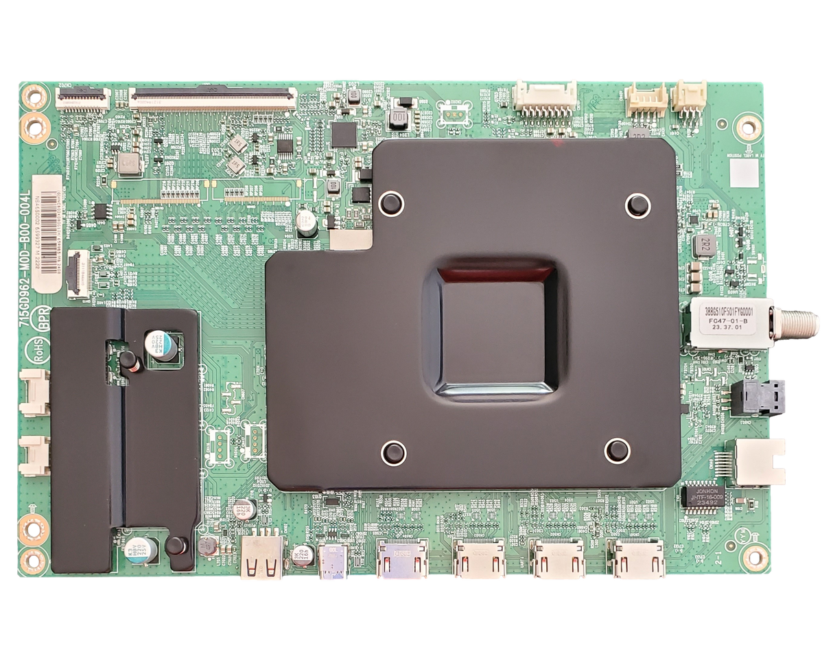 756TXNCB02K0800 Roku Main Board, (G)XNCB02K080010X, 715GD962-M0D-B00004L , 65R8B5