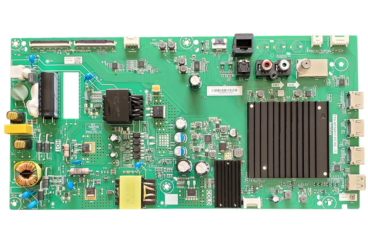 6M03A000BR00J Vizio Main Board/Power Supply, TPD.MT5691T.PC765(T), A000BR00J, V505M-K09