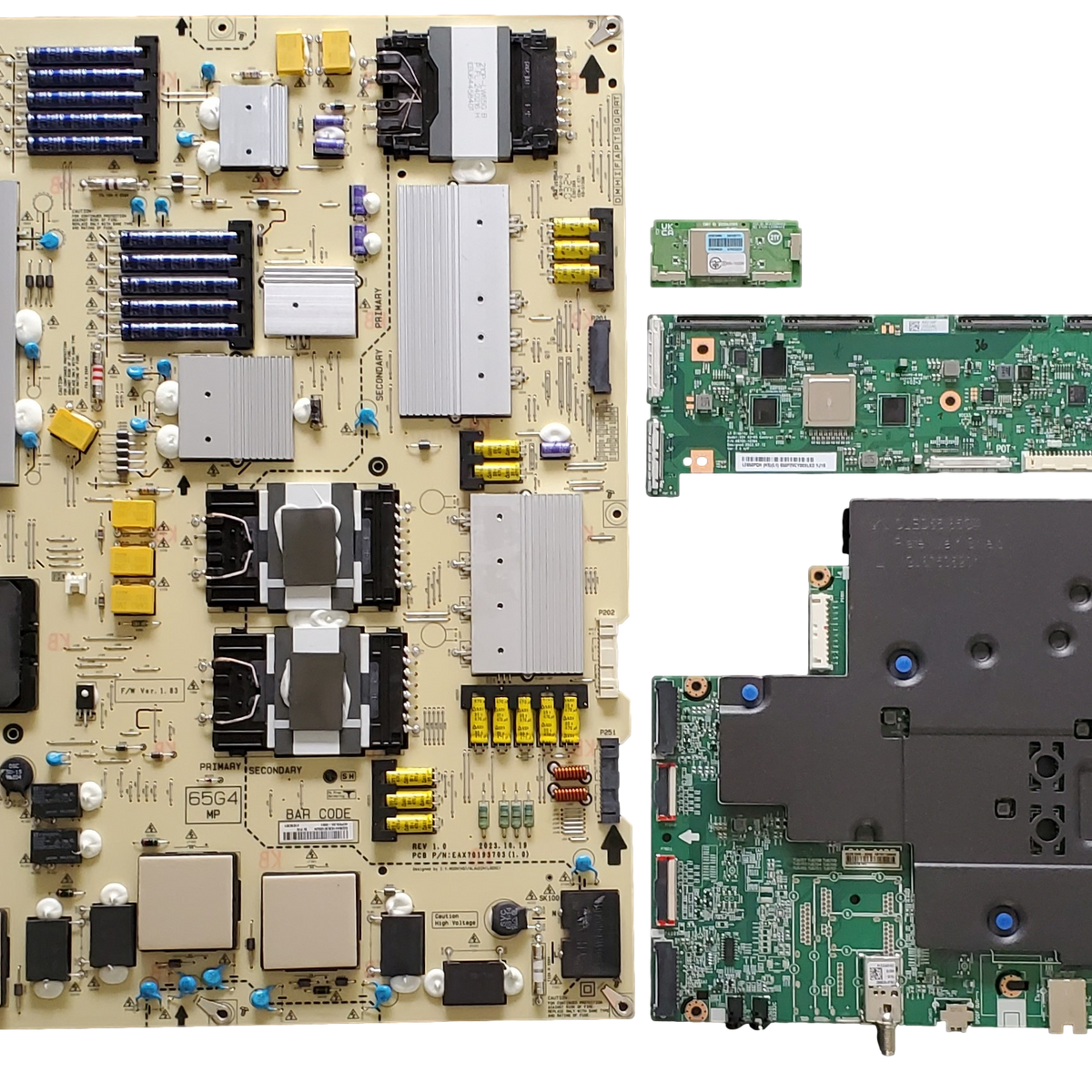 OLED65G4SUB LG TV Repair Parts Kit, EBT67795002 Main Board