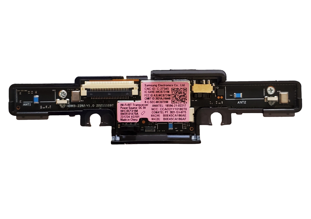 BN59-01470A Samsung Wifi Board, WBC731M, QN75QN90DAFXZA, QN85QN90DAFXZA, QN55QN90DAFXZA