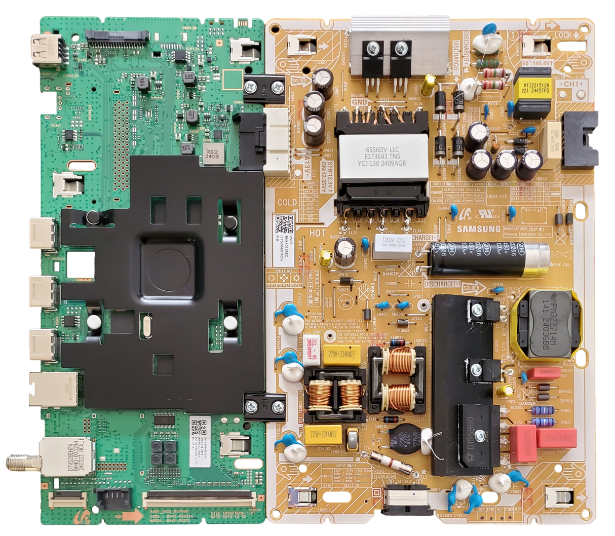BN96-58725A-COMBO Samsung Main Board/Power Supply, BN96-58725A, BN4401268C, BN41-03231A, KANT_SU2E_DU7000, UN65DU7200FXZA